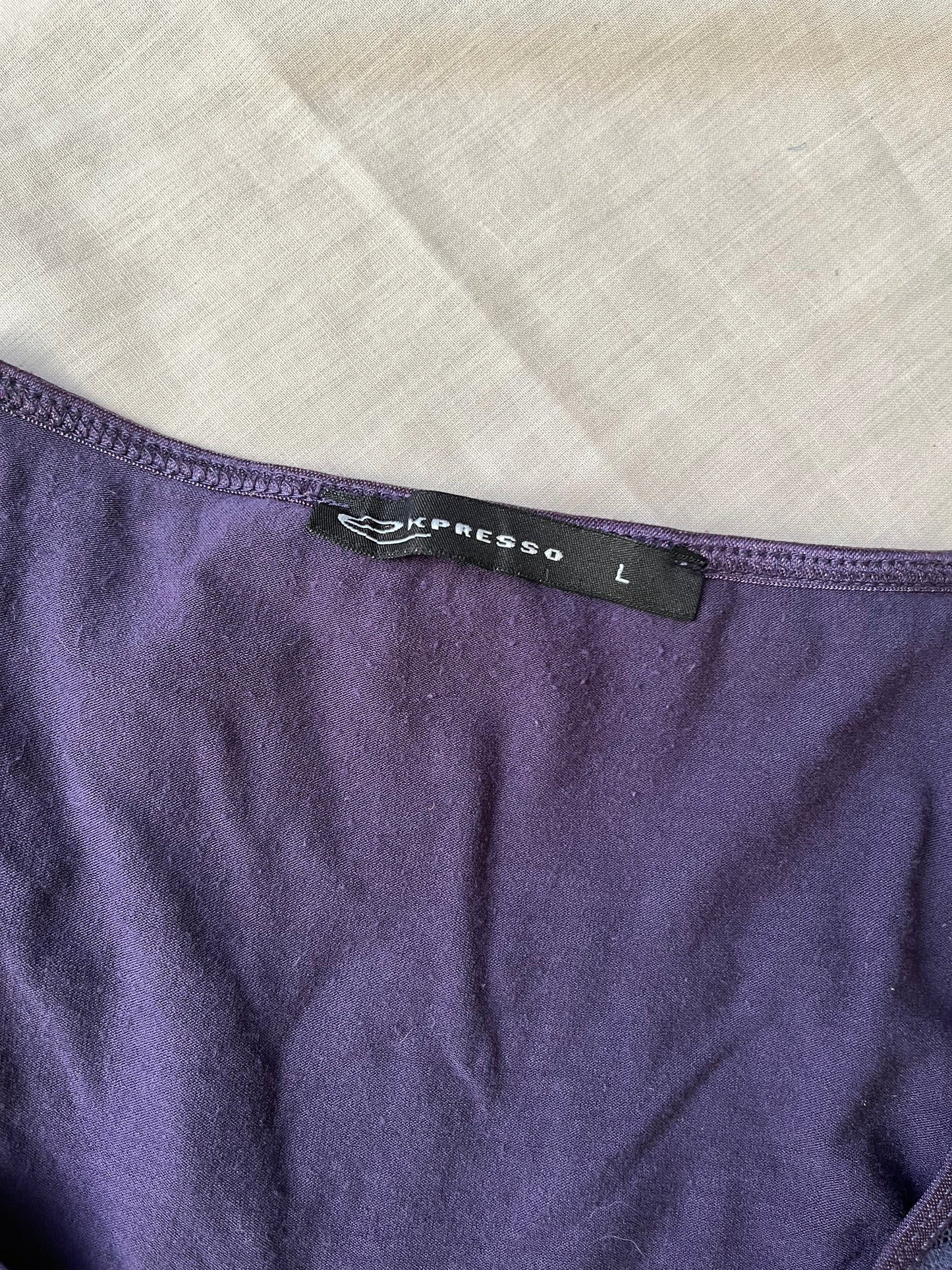 Purple Lace Top - UK 10-12