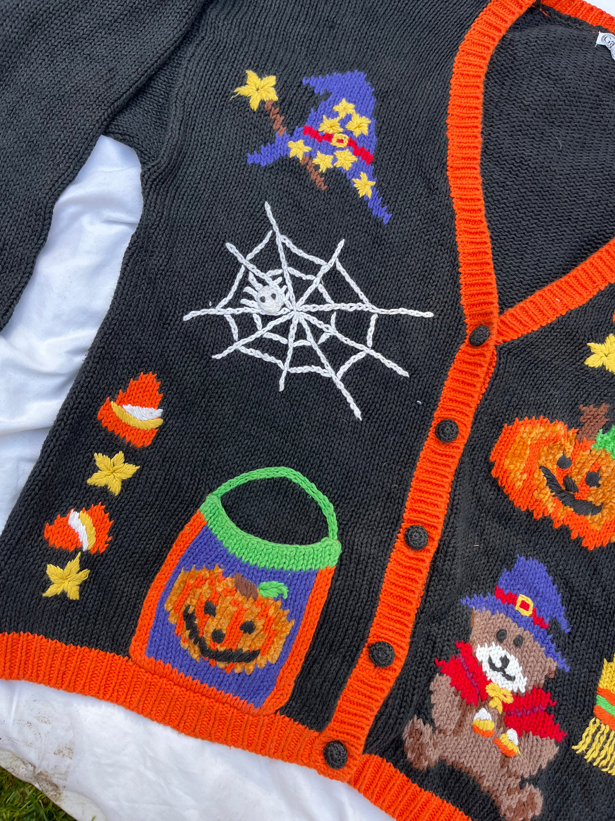 Trick Or Treat Cardigan XL