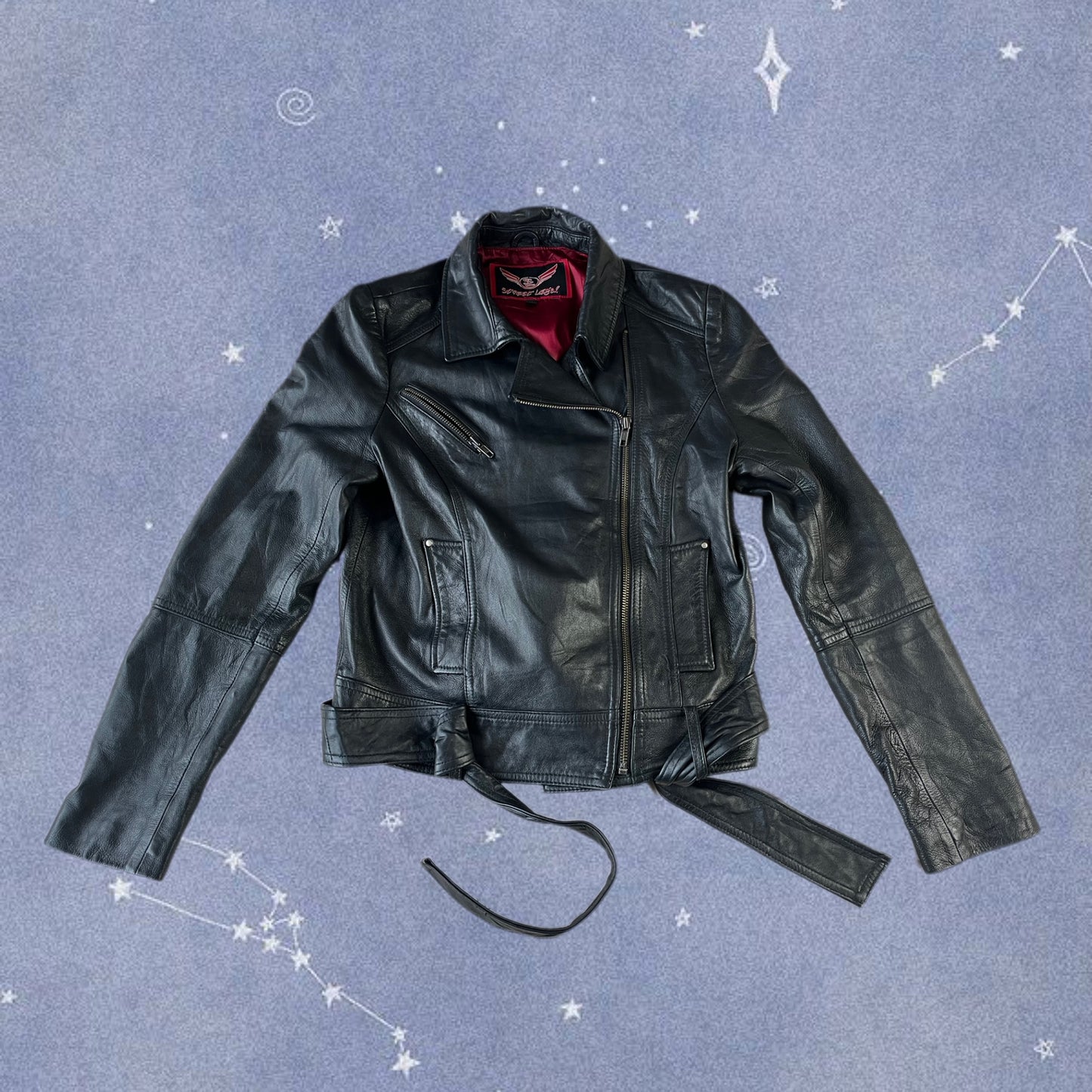 Cornelia Leather Jacket UK 12-14