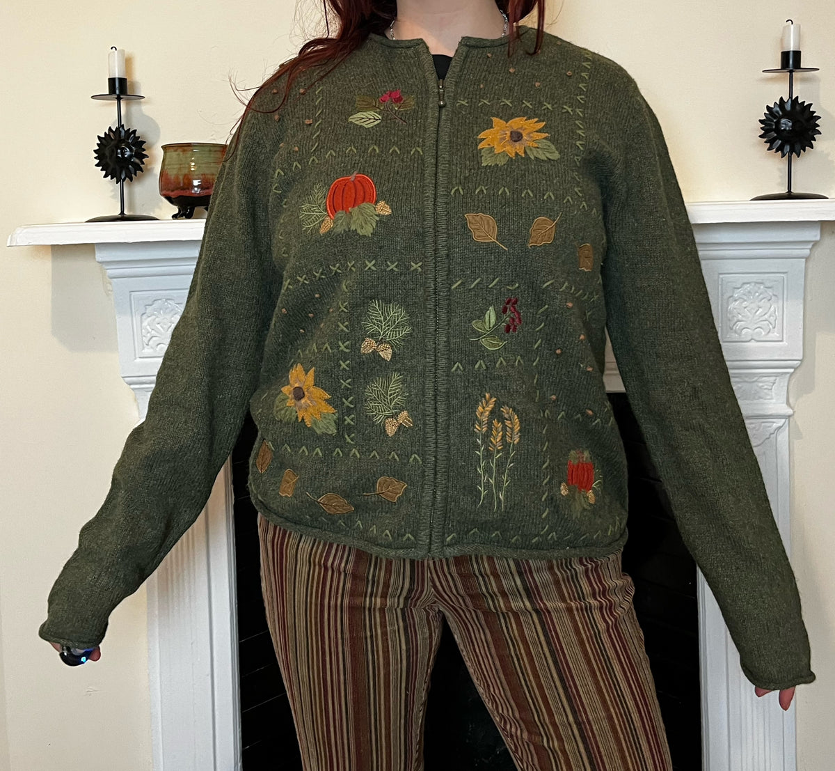 Autumn Joy Cardigan M
