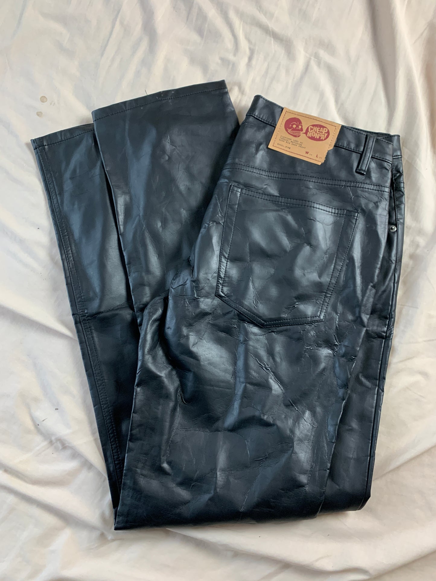 Rachel Leather Pants by Cheap Monday UK 14-16