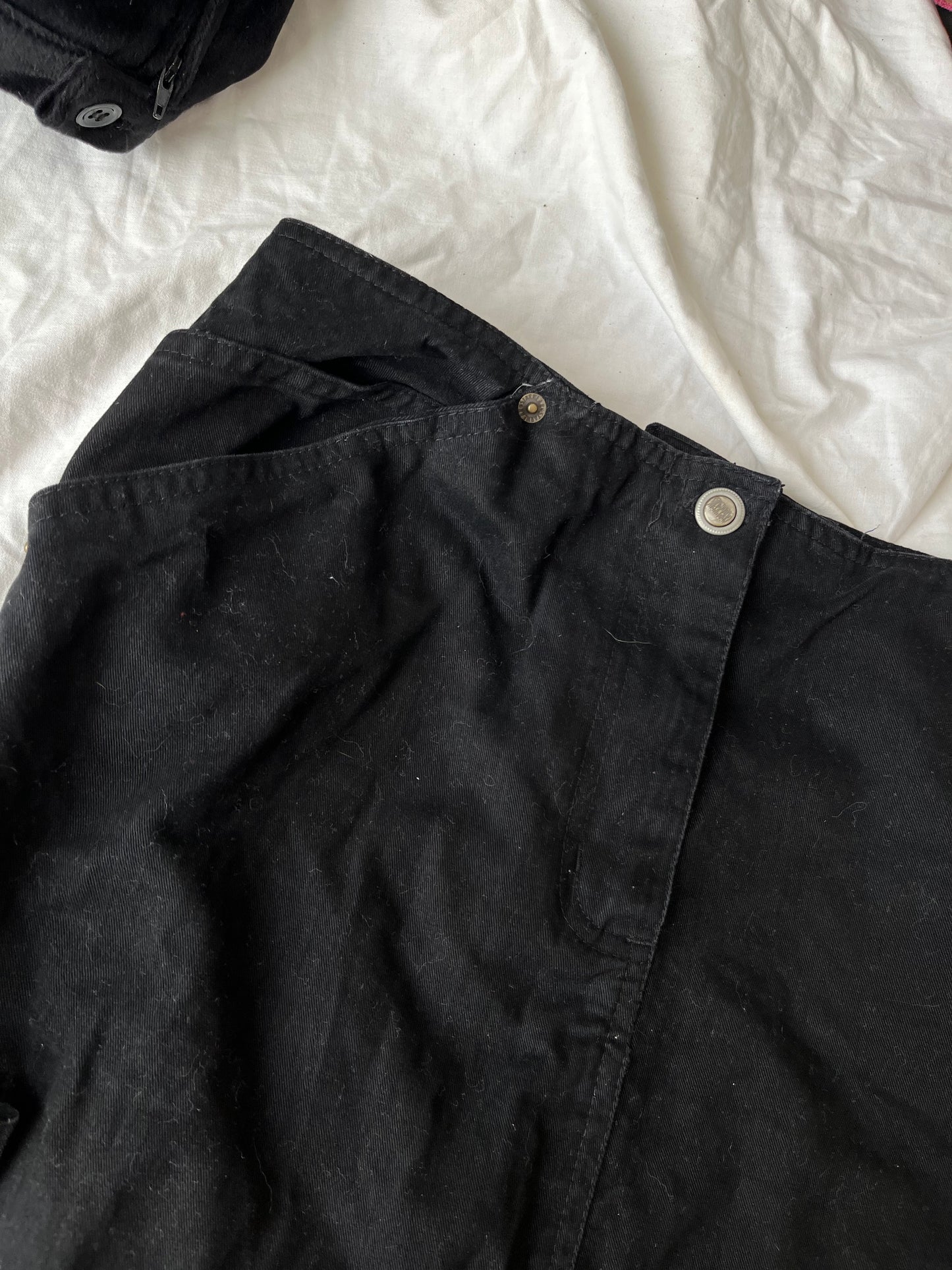 Denim Maxi Skirt UK 12