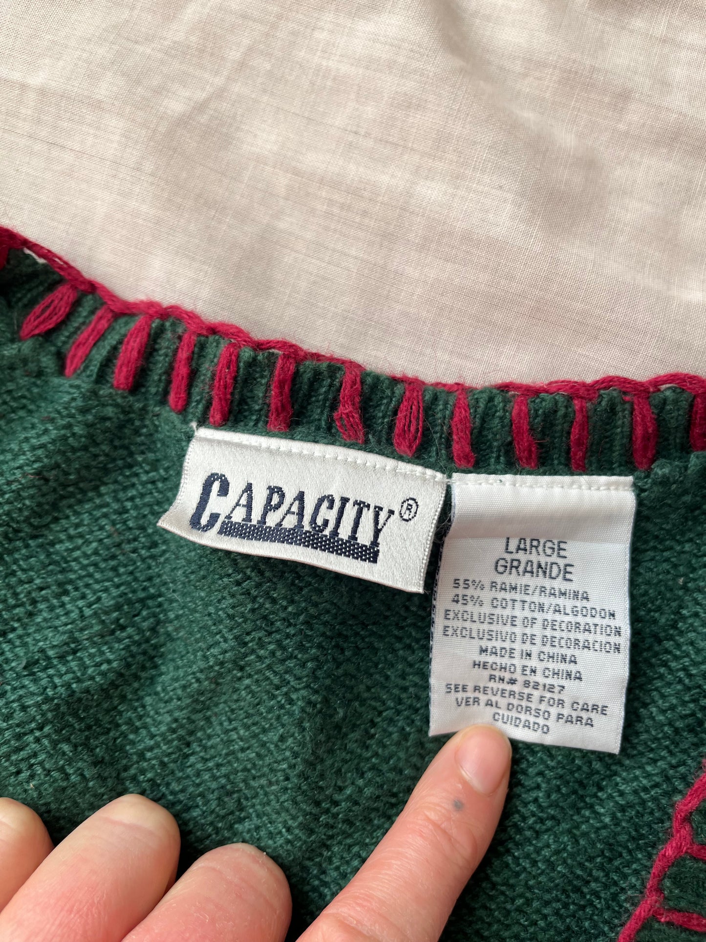 Frosty 1990s Sweater Vest UK 4-14