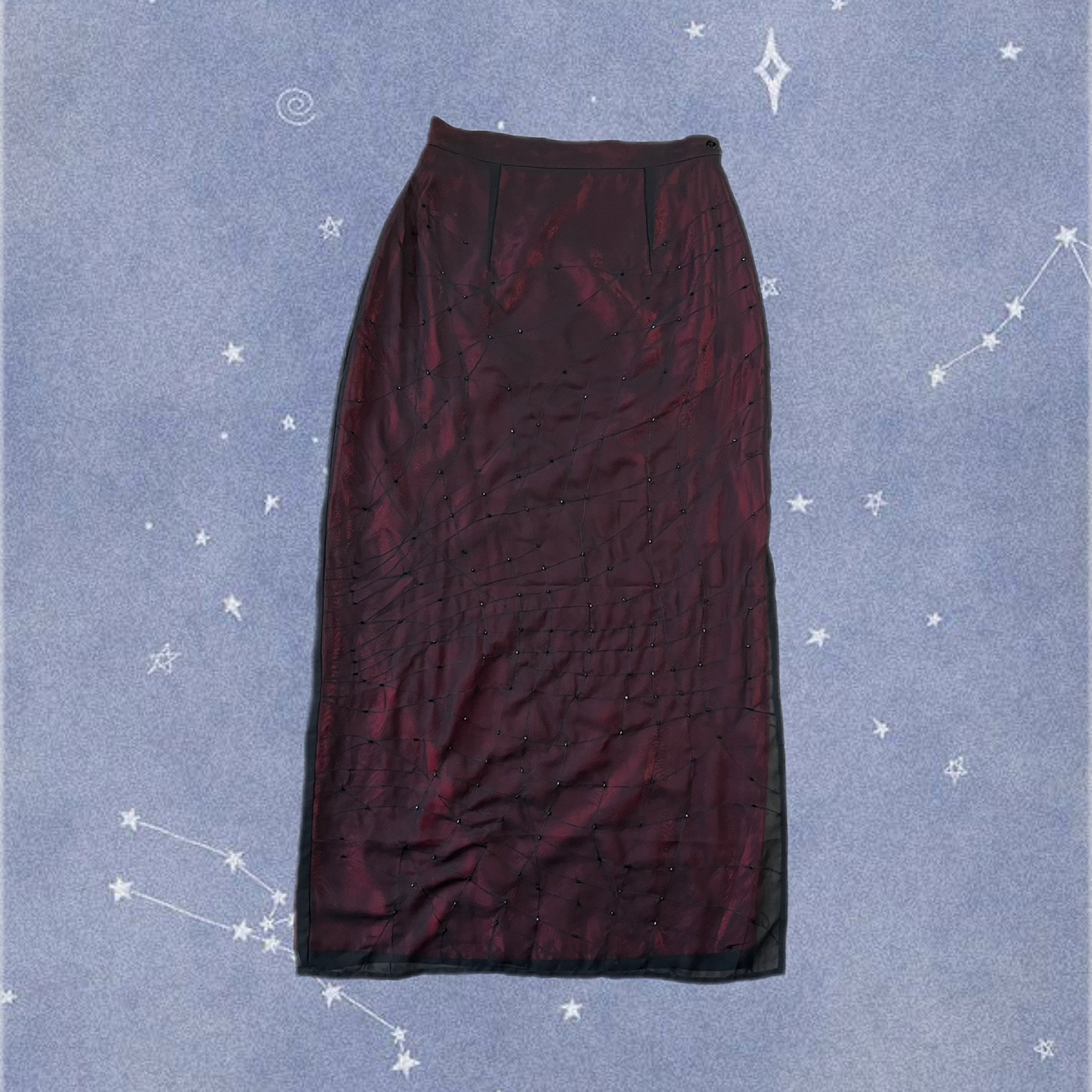Beaded Mesh Skirt UK 8-10