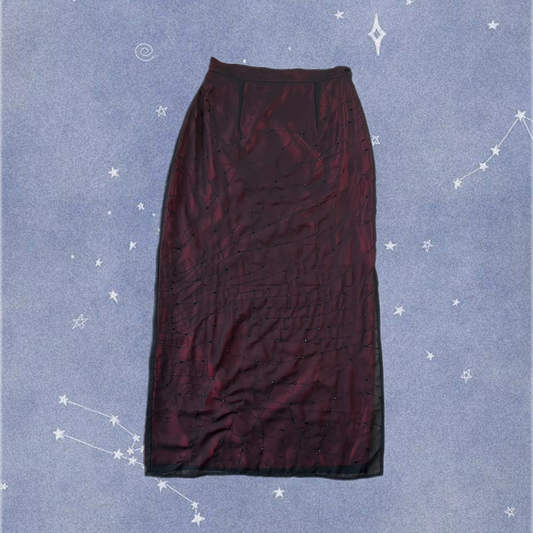 Beaded Mesh Skirt UK 8-10