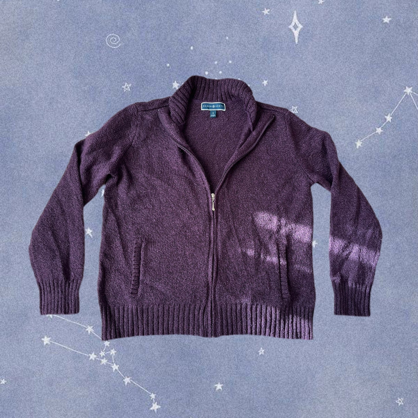 Purple Cardigan - UK 6-14