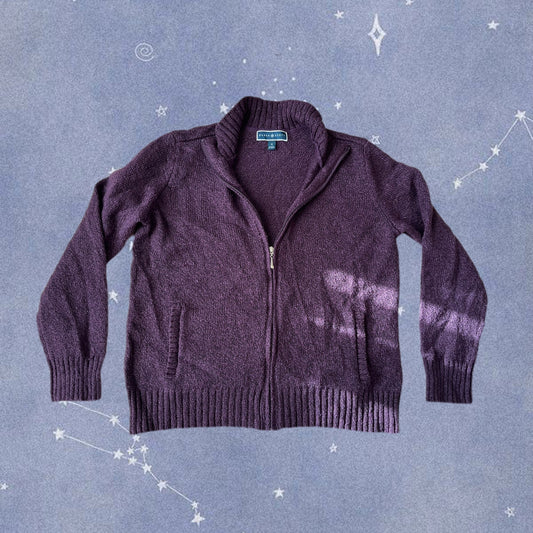 Purple Cardigan - UK 6-14