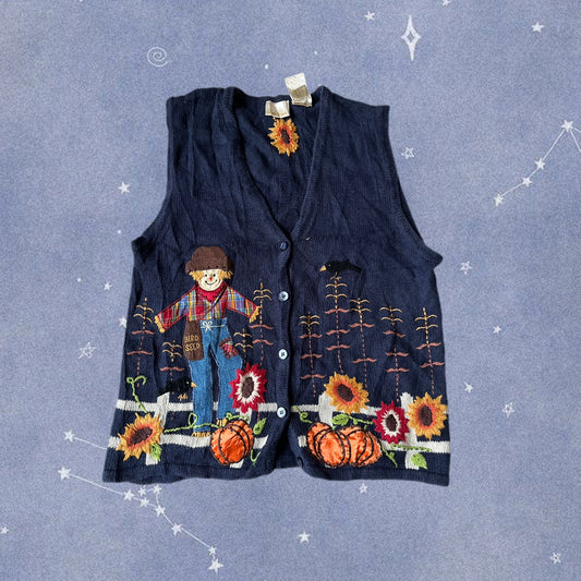 Pumpkin Patch Sweater Vest UK 6-12