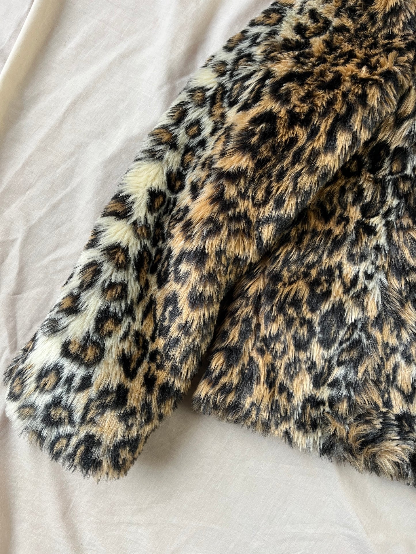 Leopard Print Coat UK 12