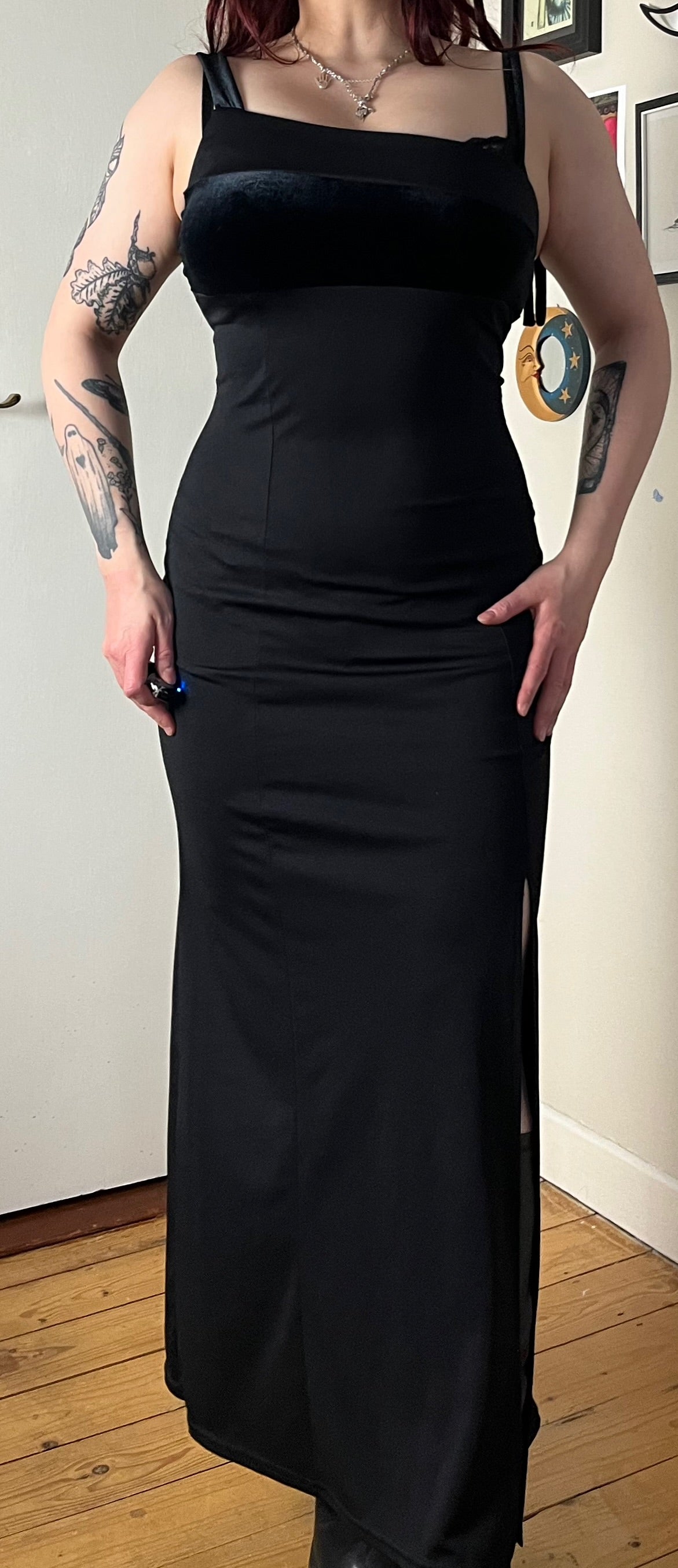 Black Dress UK 8