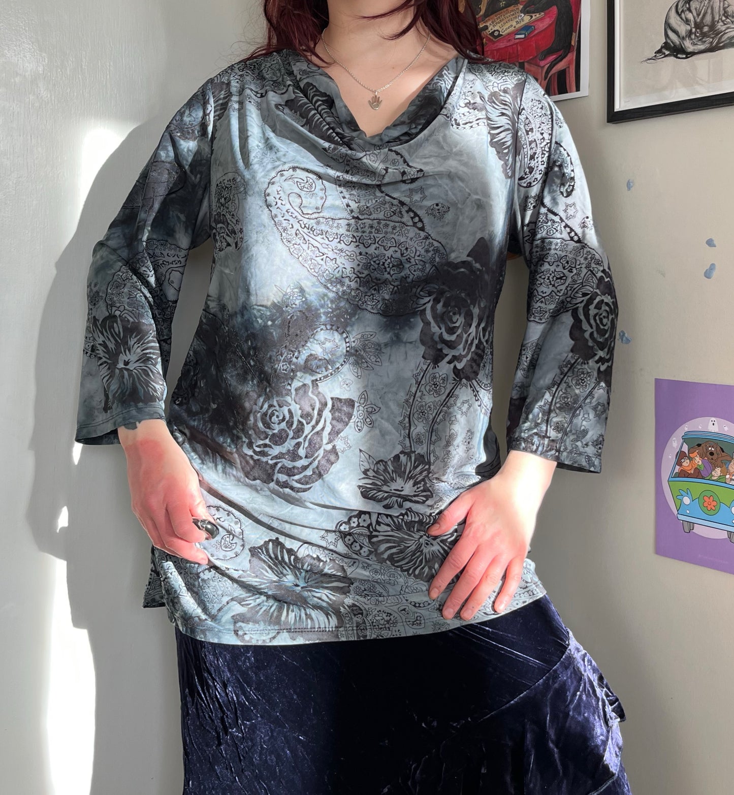 Floral Patterned Top - UK 18