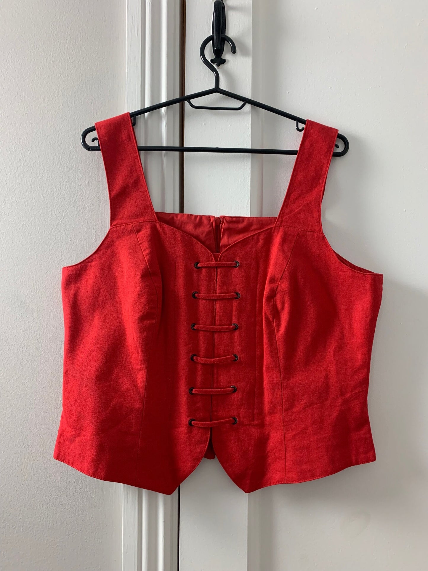 Cara 80s Corset Top UK 14