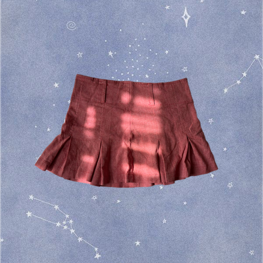 Pink Mini Skirt UK 10