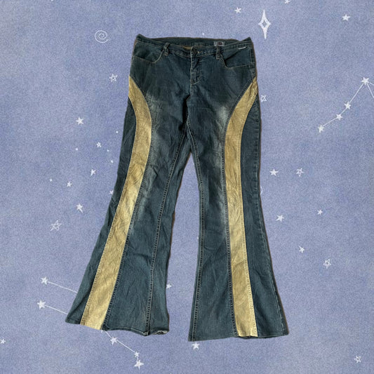 Corduroy Striped Jeans - UK 12