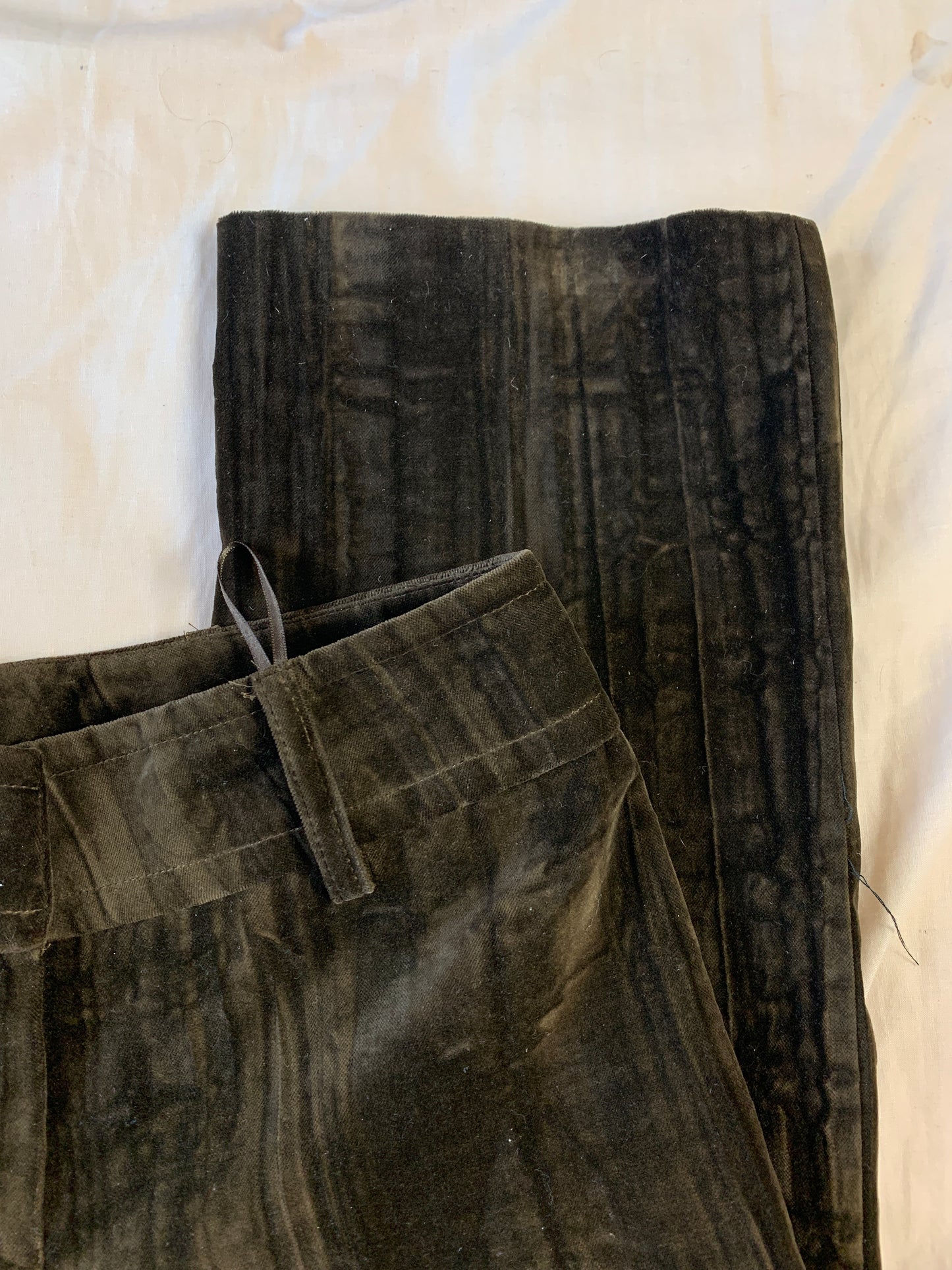 Audrey 90s Velvet Pants UK 8-10