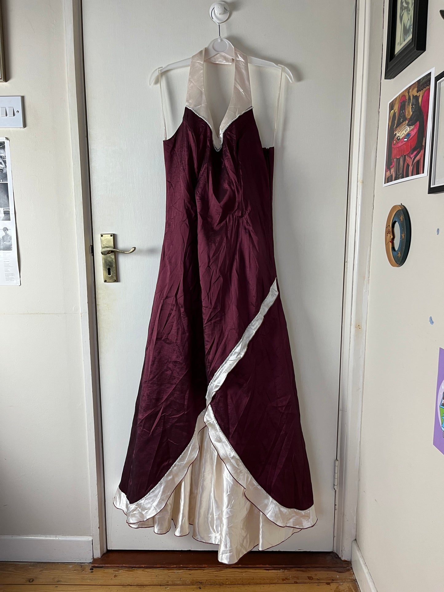 Halterneck Evening Dress UK 10
