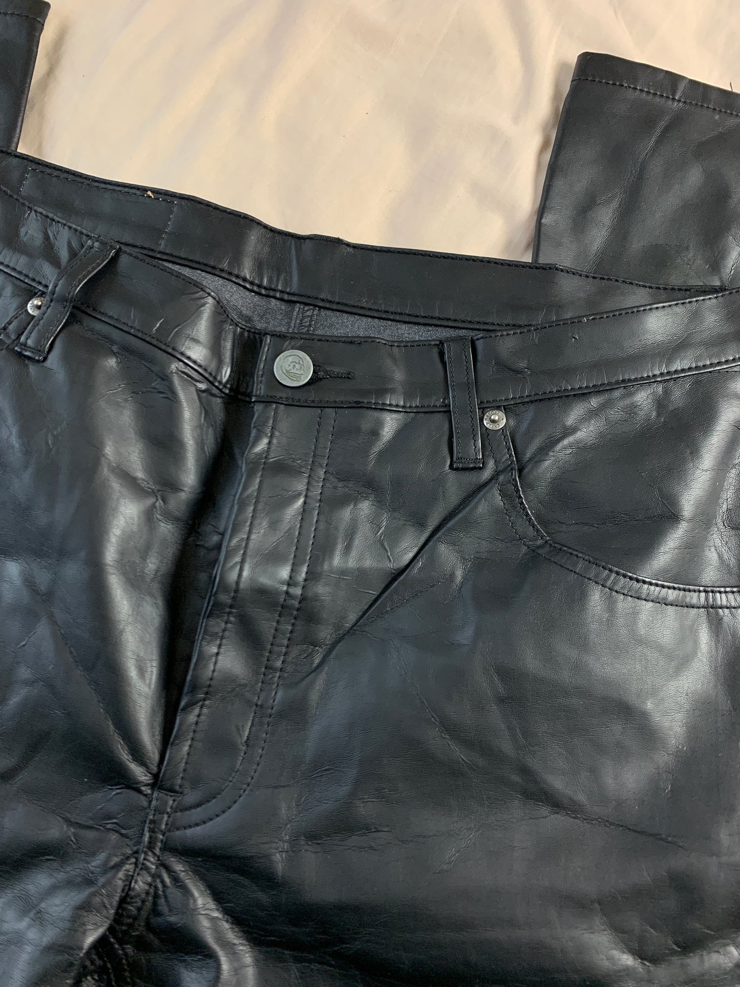 Rachel Leather Pants by Cheap Monday UK 14-16