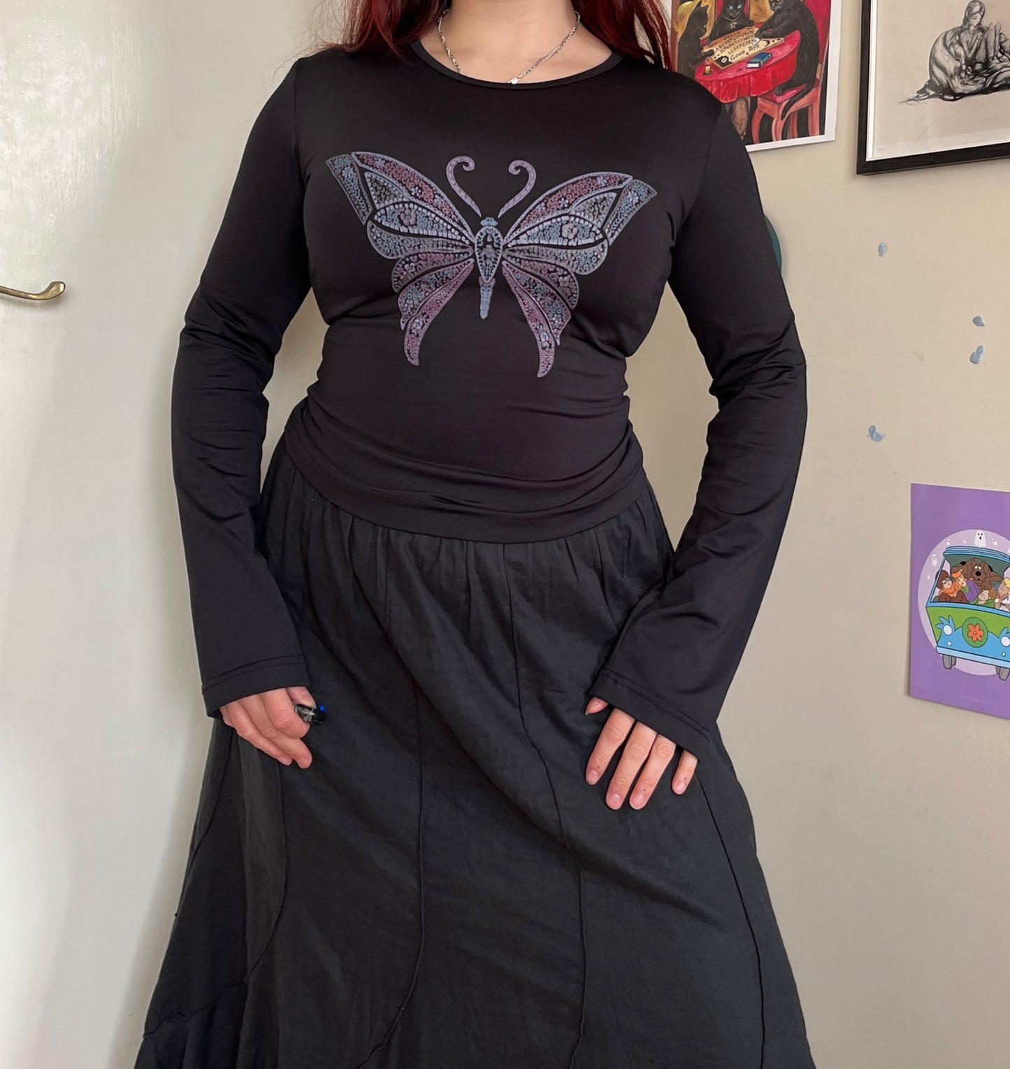Butterfly Top UK 10-12