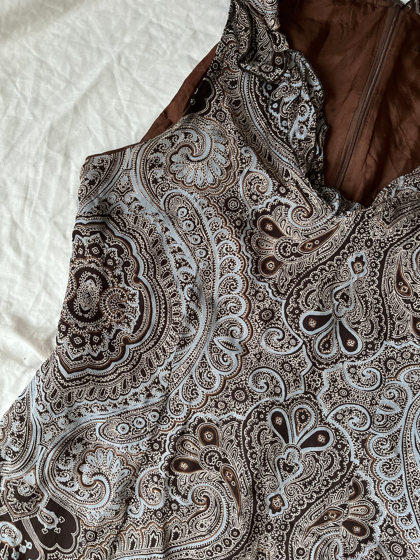 Paisley Mesh Dress UK 10