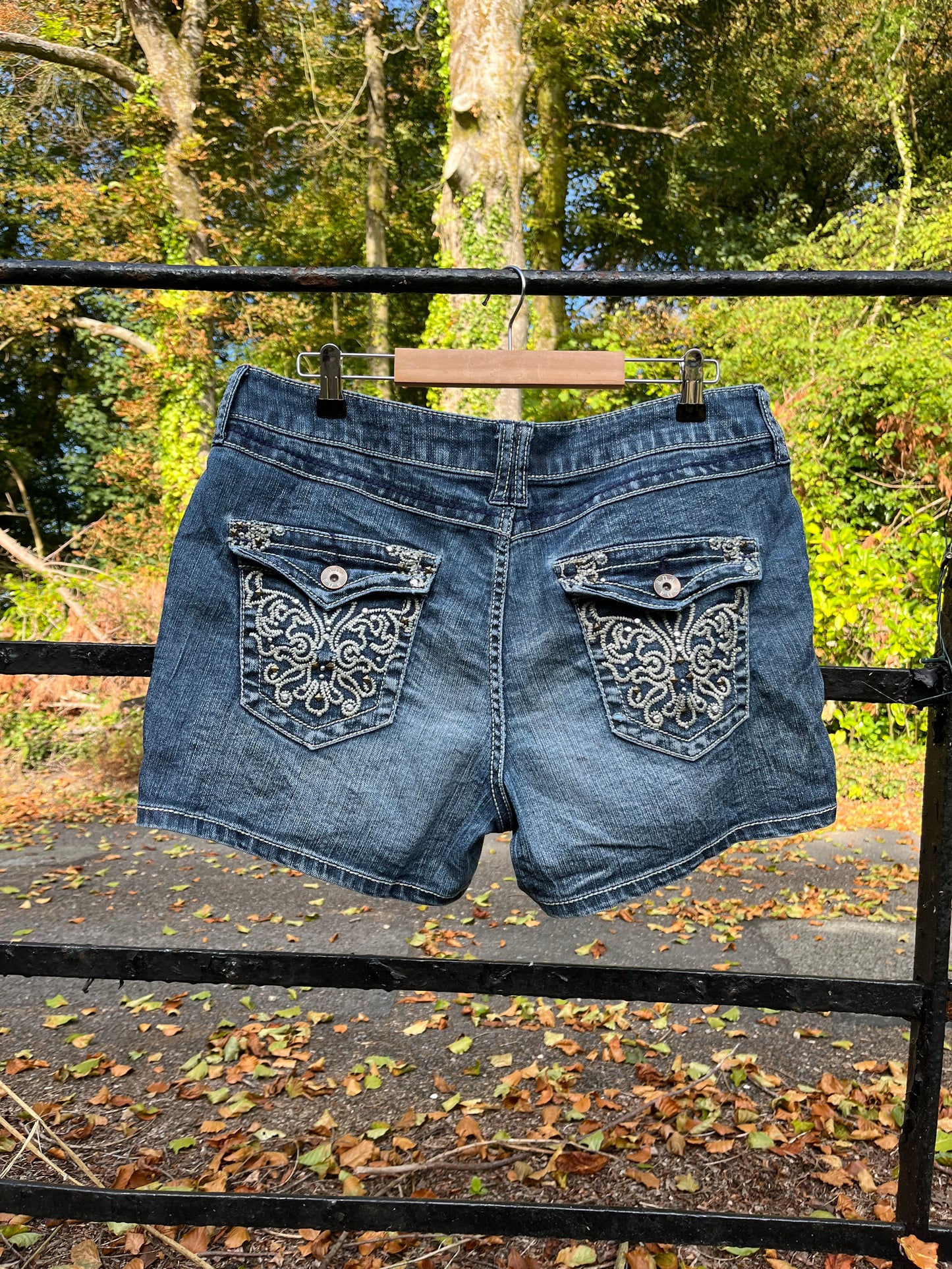 Denim Shorts UK 14-16