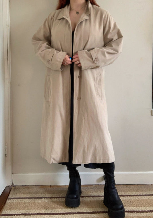 Thea 90s Trench Coat UK 12