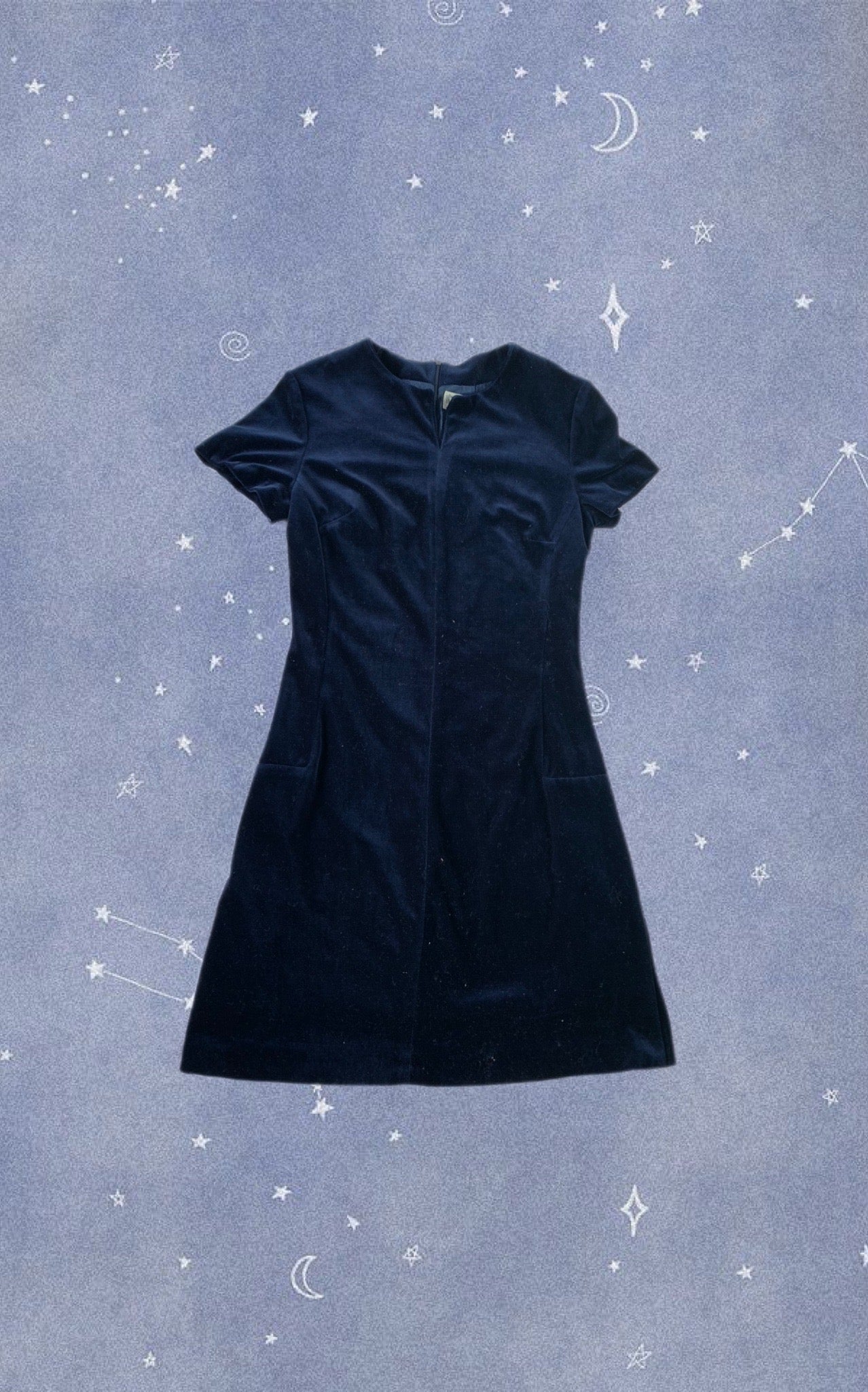 Niamh 90s Velvet Dress UK 10