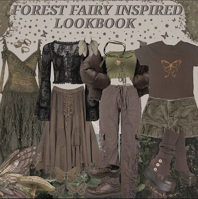Earthy Whimsy Style Bundle UK 14/16 - 4 Pieces