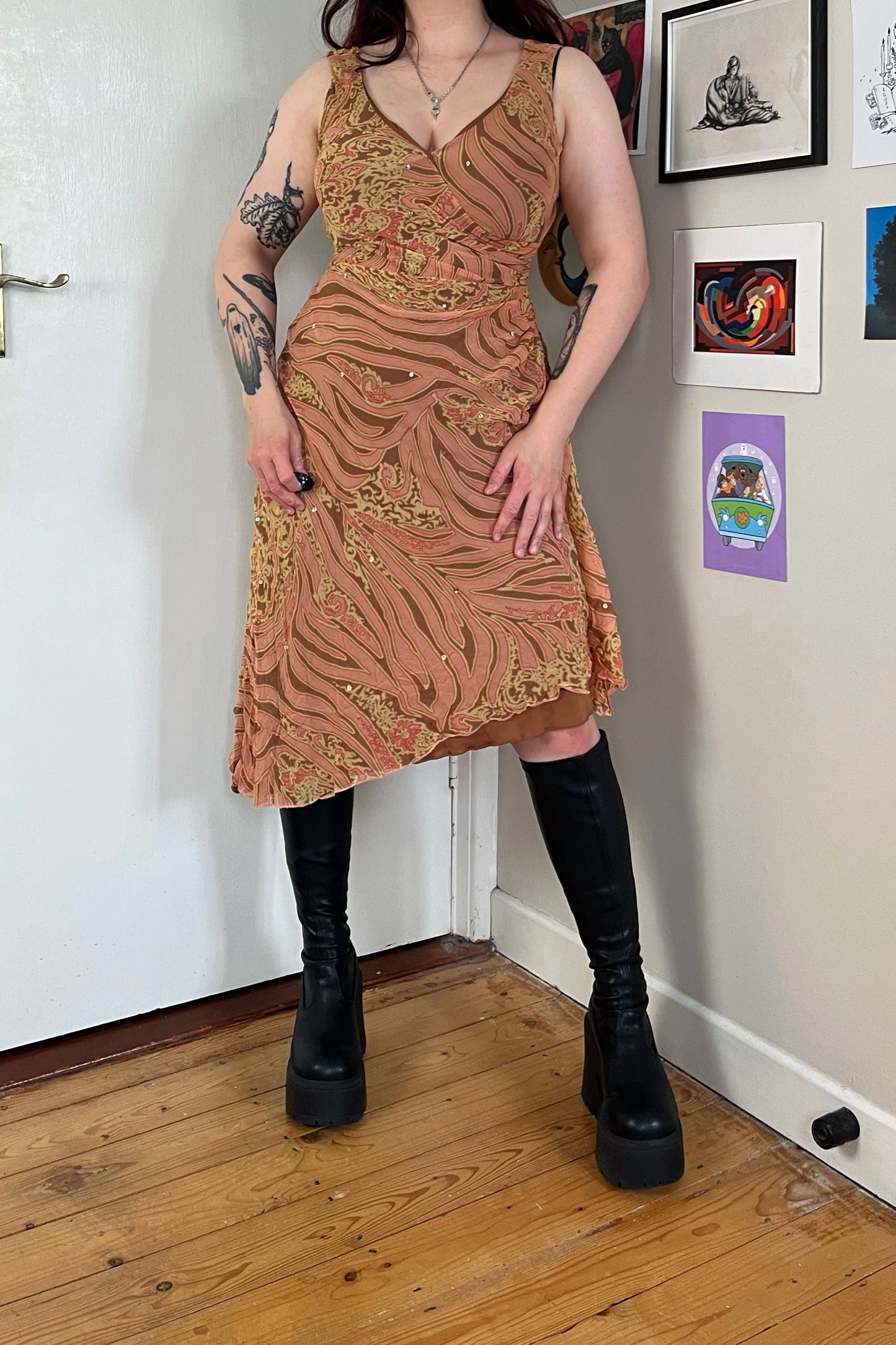 Wisteria Dress UK 10-12