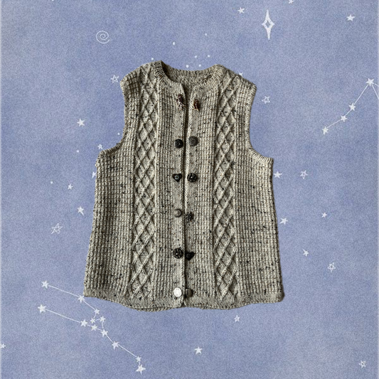 Cottagecore Sweater Vest M/L