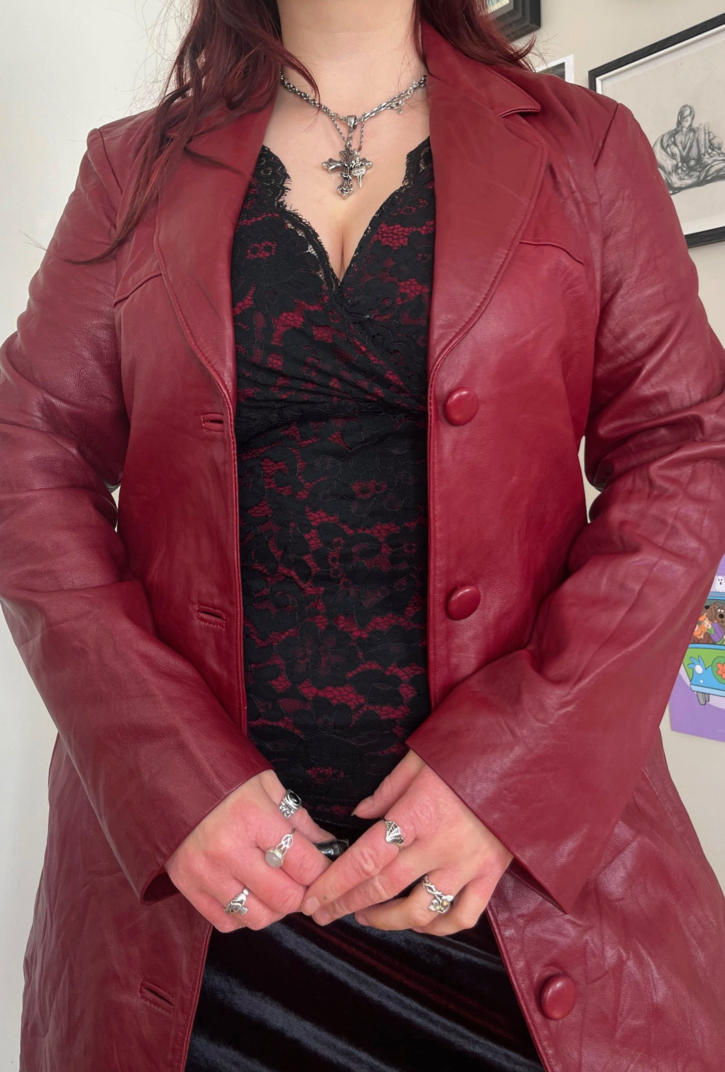 Ruby Leather Jacket UK 8-10