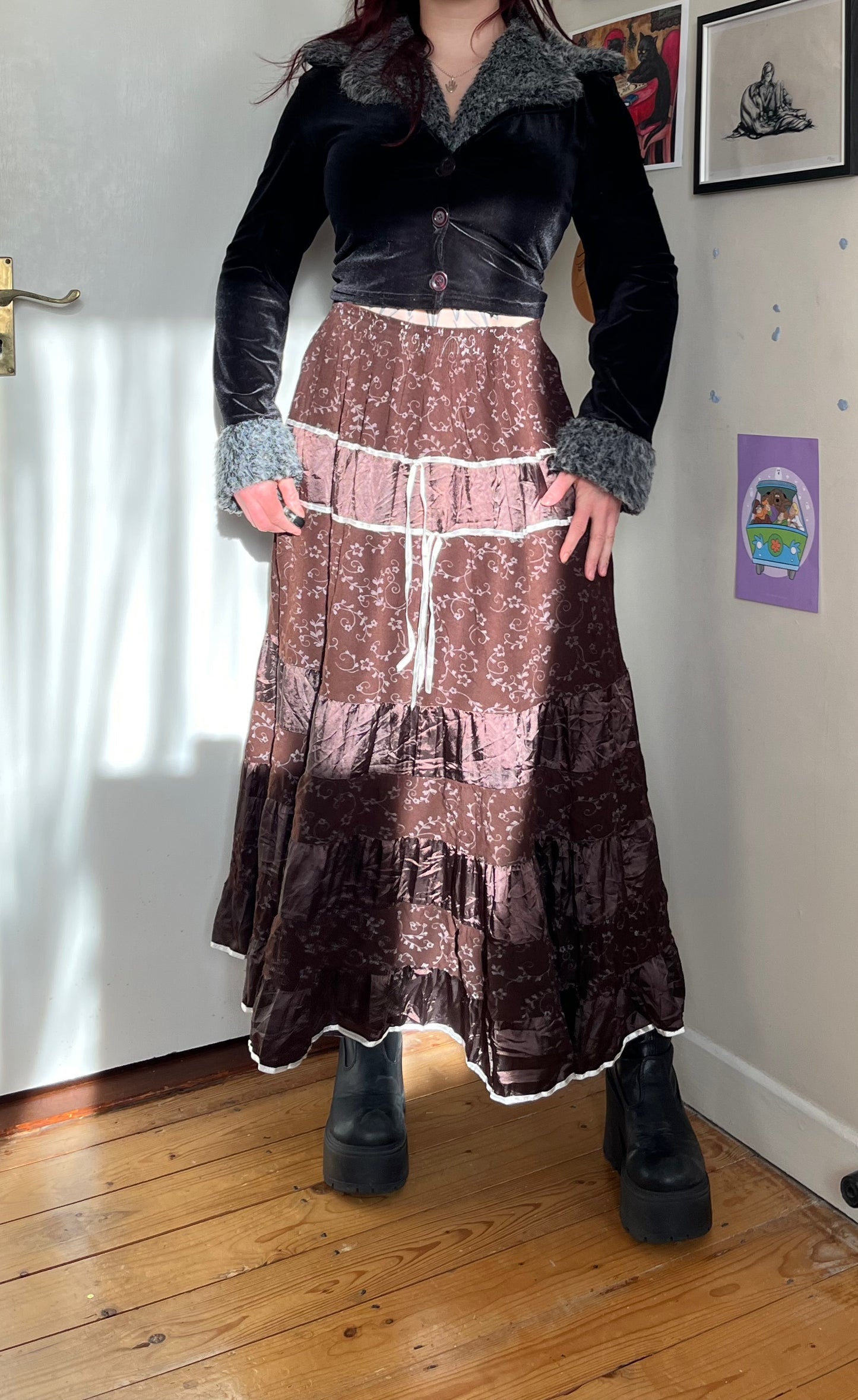 Tiered Floral Fairy Skirt - UK 8-14