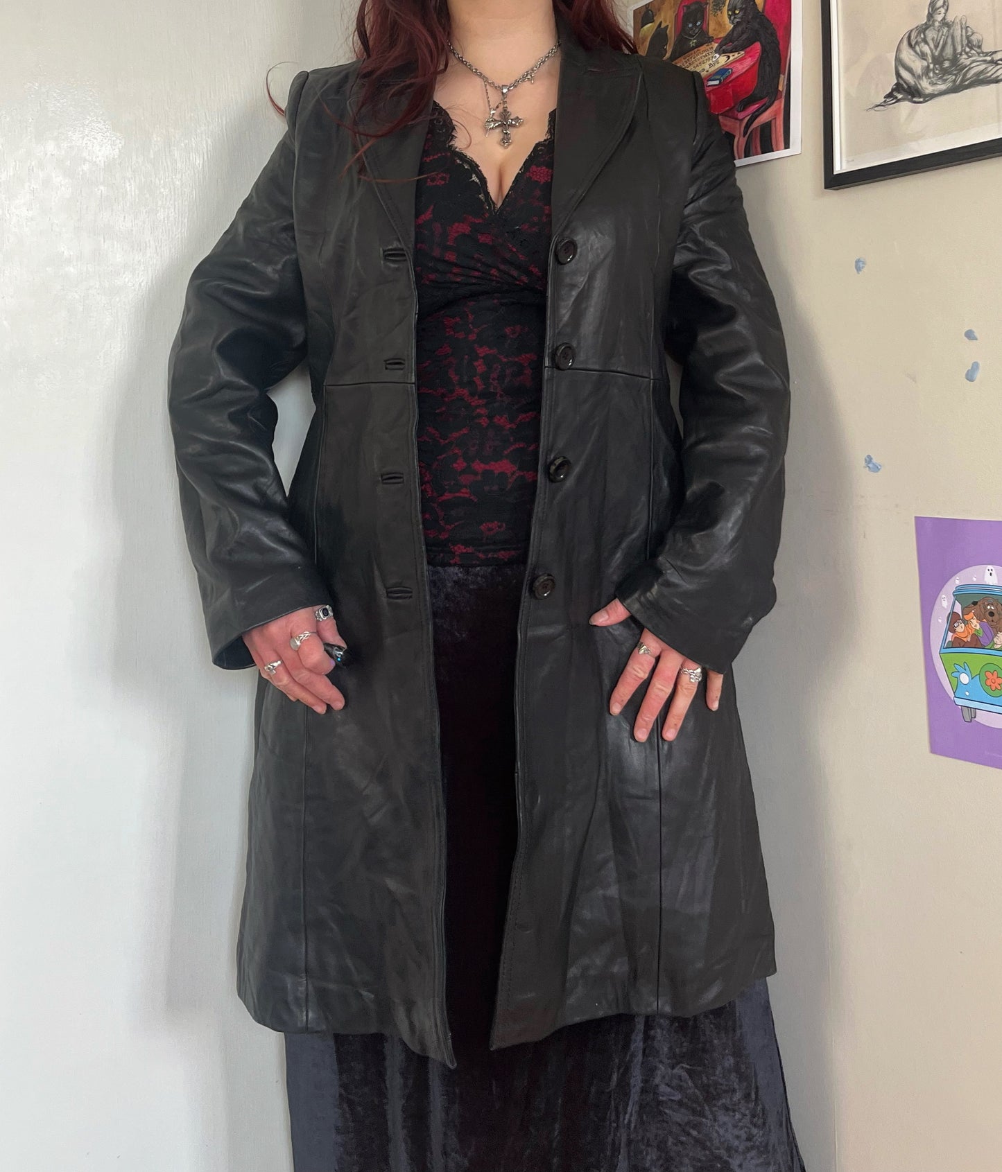 Ivy Leather Jacket UK 12