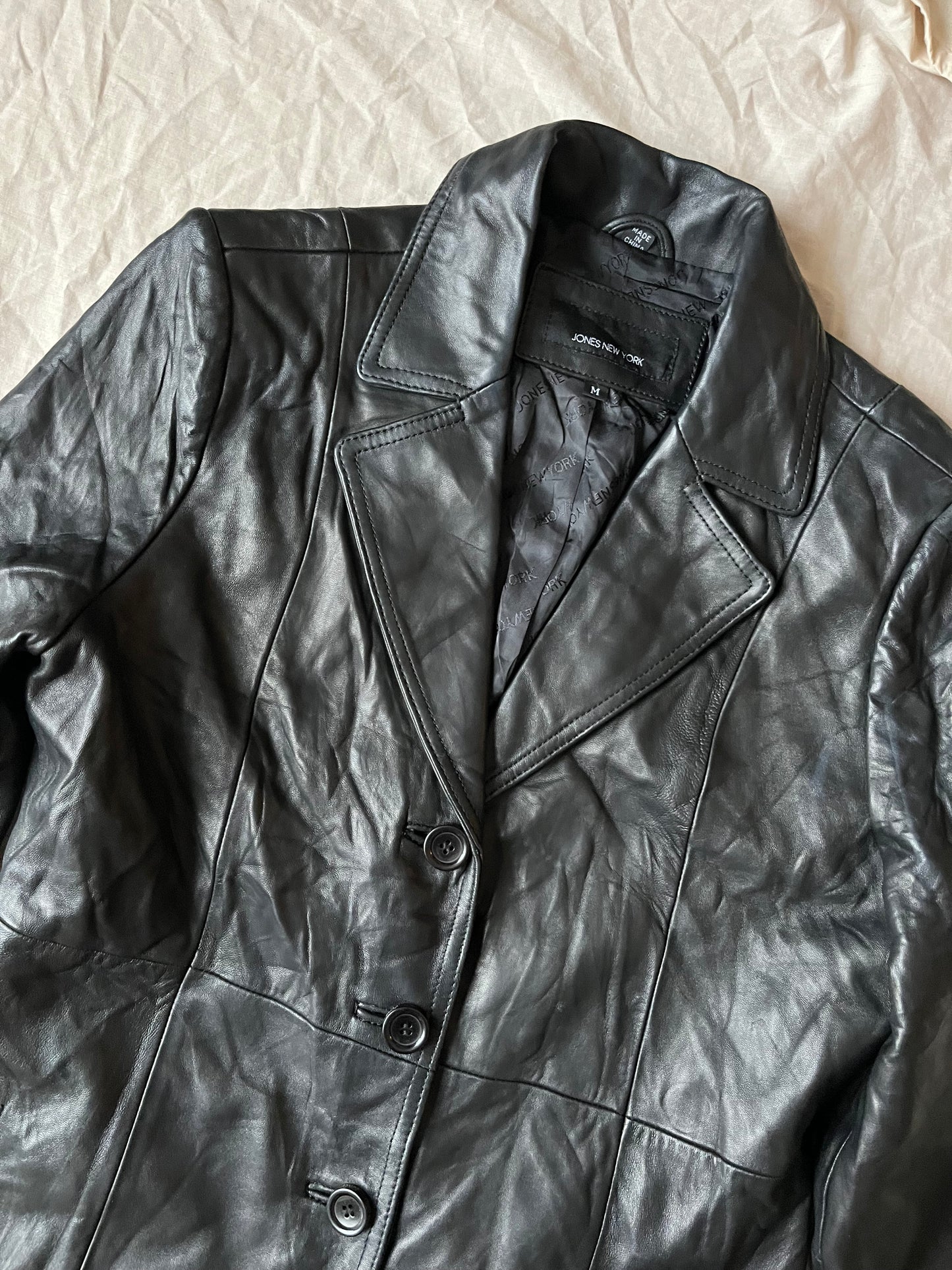Ivy Leather Jacket UK 12