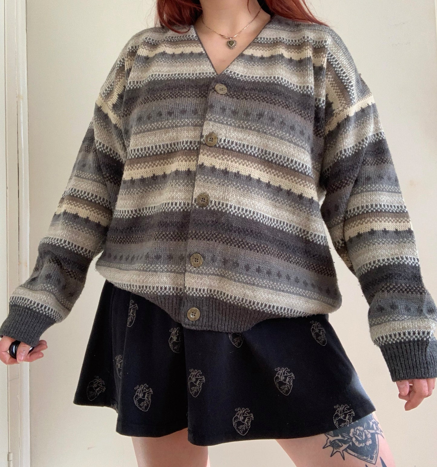 Luna 90s Cardigan UK 6-18/XL