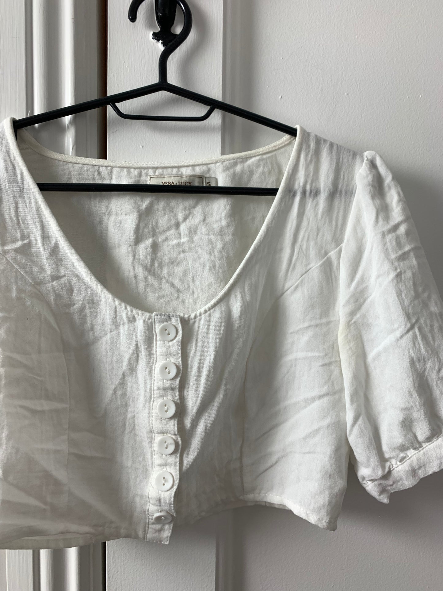 Lorraine Milkmaid Top UK 8/S