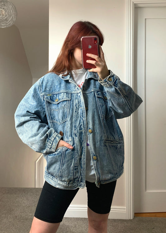 Kate 80s Denim Jacket by Wampum XL