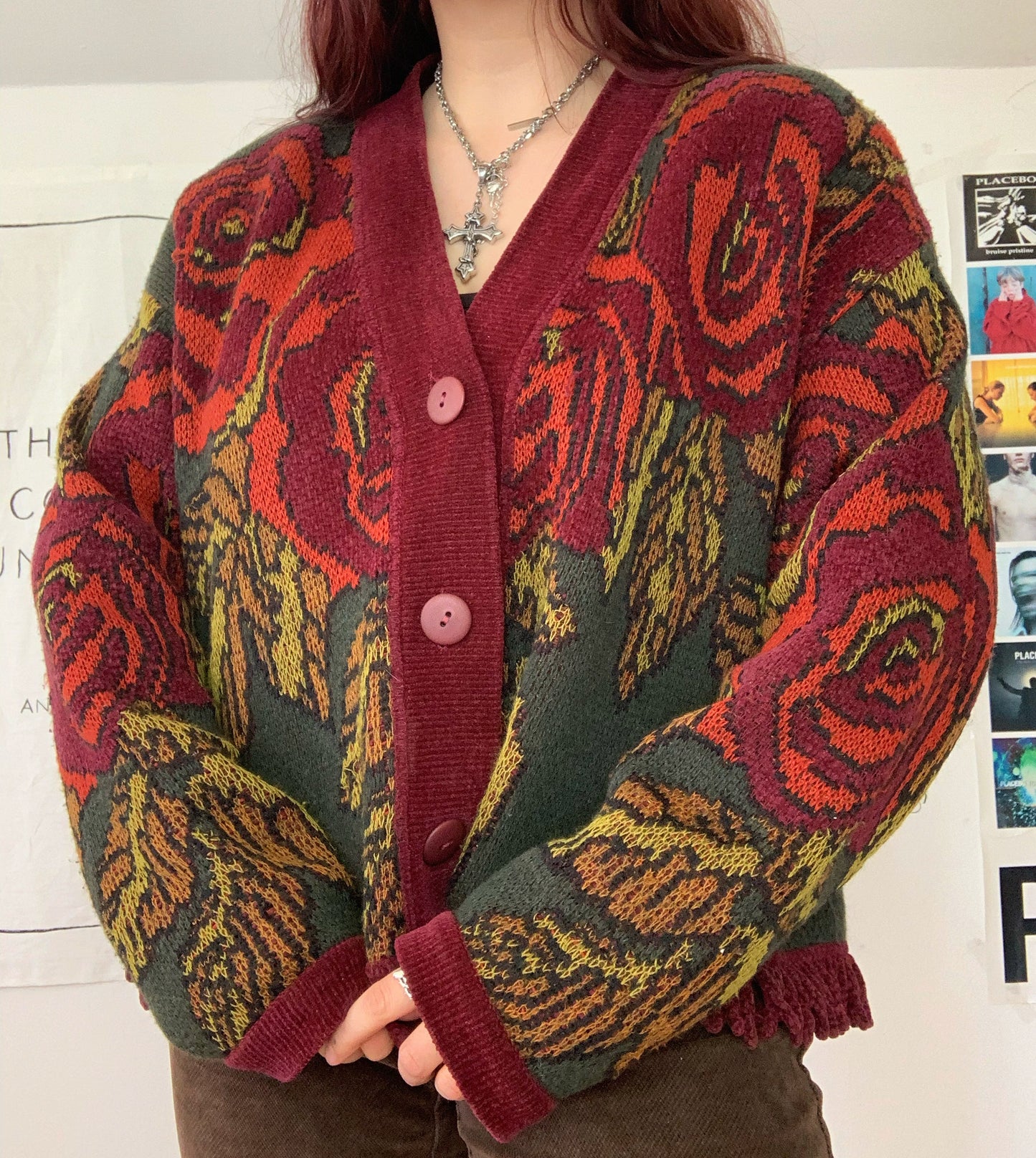 Nina 70s Tapestry Cardigan UK 8-16