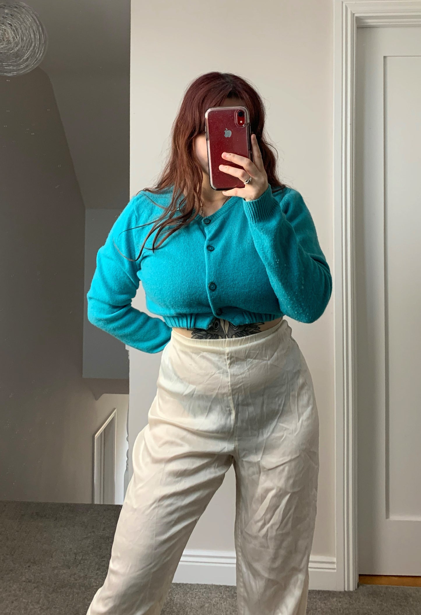 Ava 90s Silk Pants UK 14-18