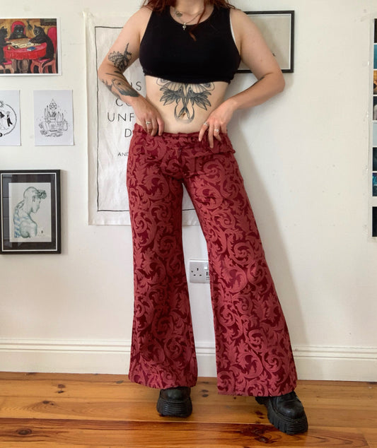 Jasmine Y2K Flares UK 8