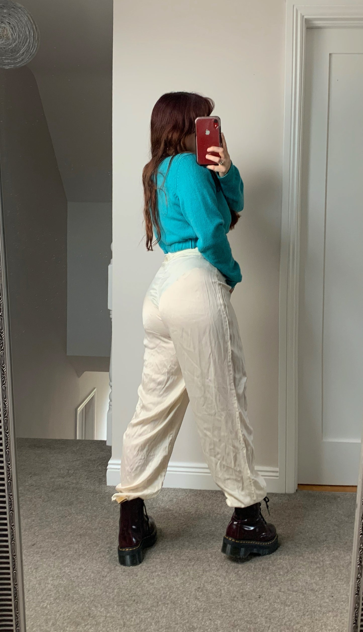 Ava 90s Silk Pants UK 14-18