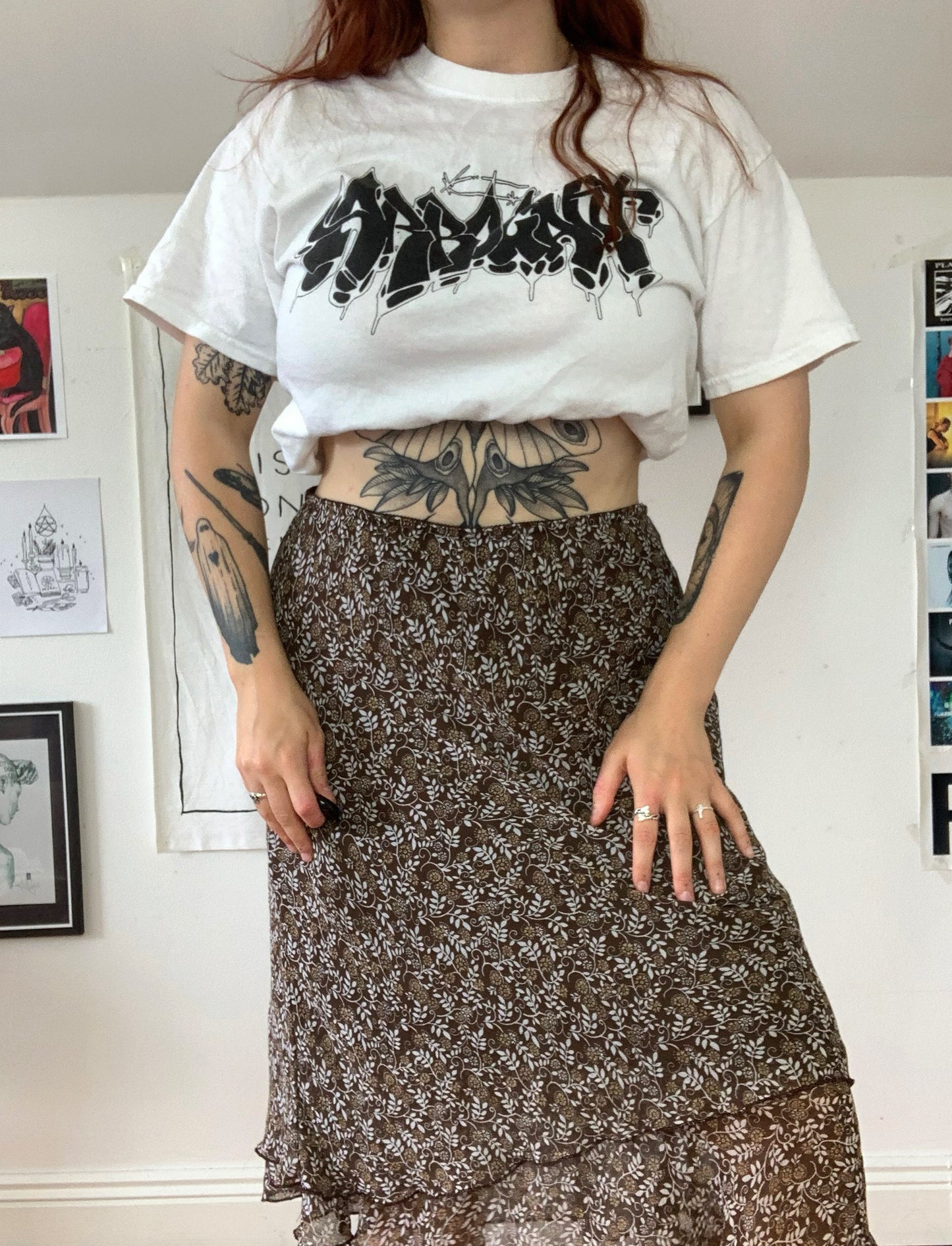 Taylor 90s Mesh Skirt UK 14/16/18