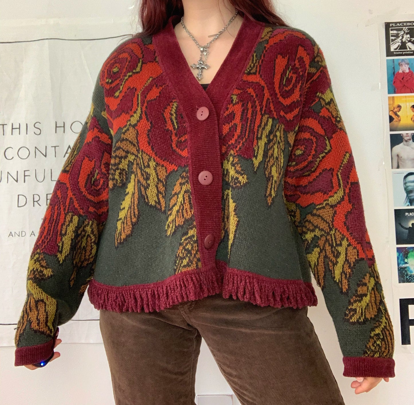 Nina 70s Tapestry Cardigan UK 8-16