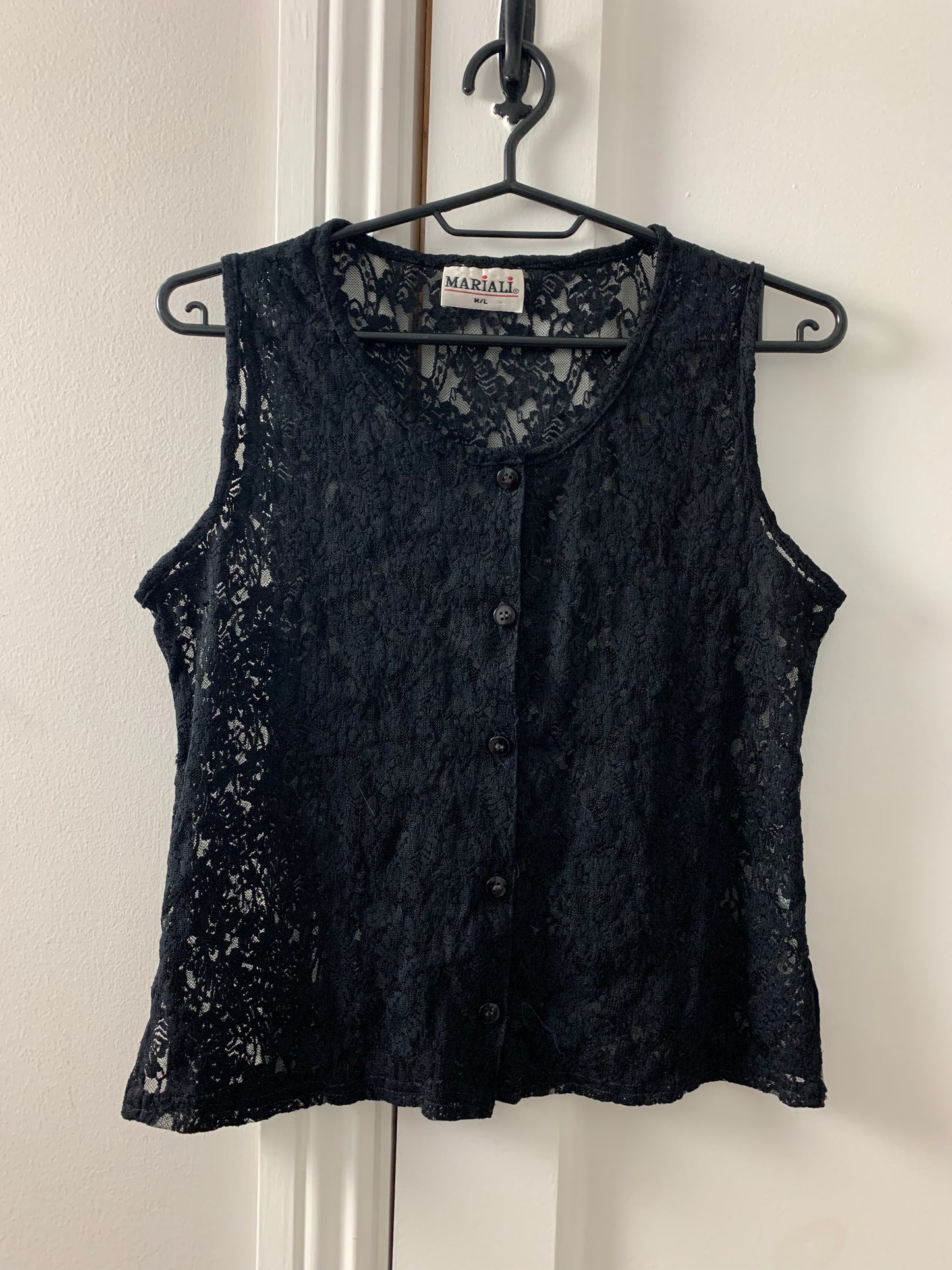 Nora 90s Lace Top UK 10